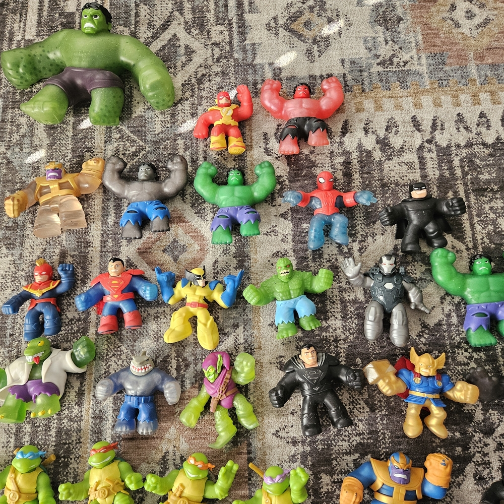 Superhero Mini Action Figure Collection - Multicolor